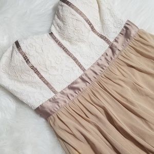 NEW! Dress with Lace Details